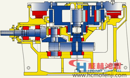 立磨 立磨減速機 立磨減速機結(jié)構(gòu)圖